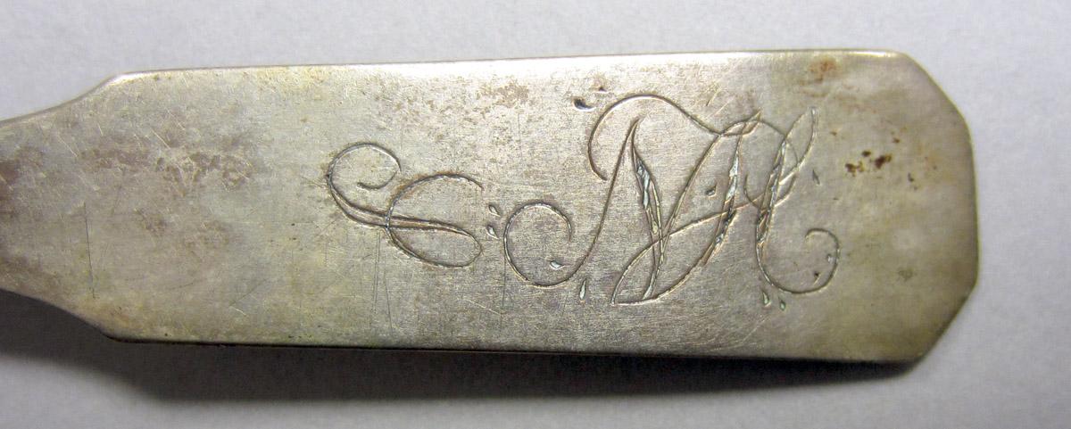 1972.0212 Silver Spoon engraving