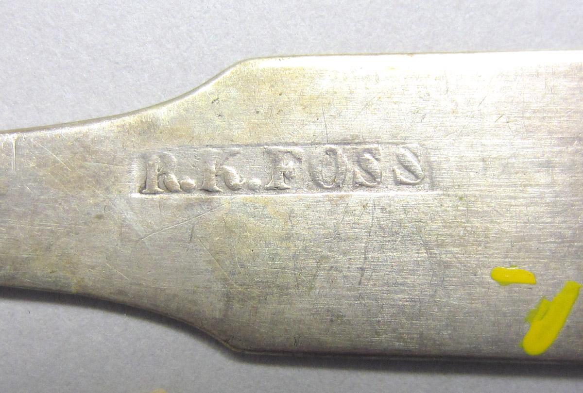 1972.0212 Silver Spoon mark
