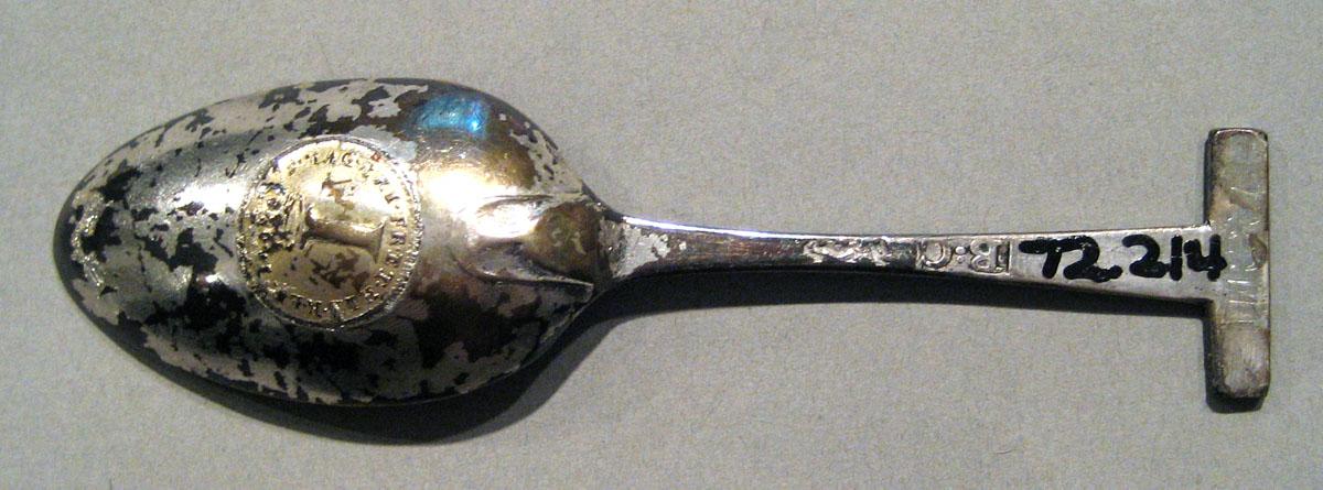 1972.0214 Silver Spoon underside