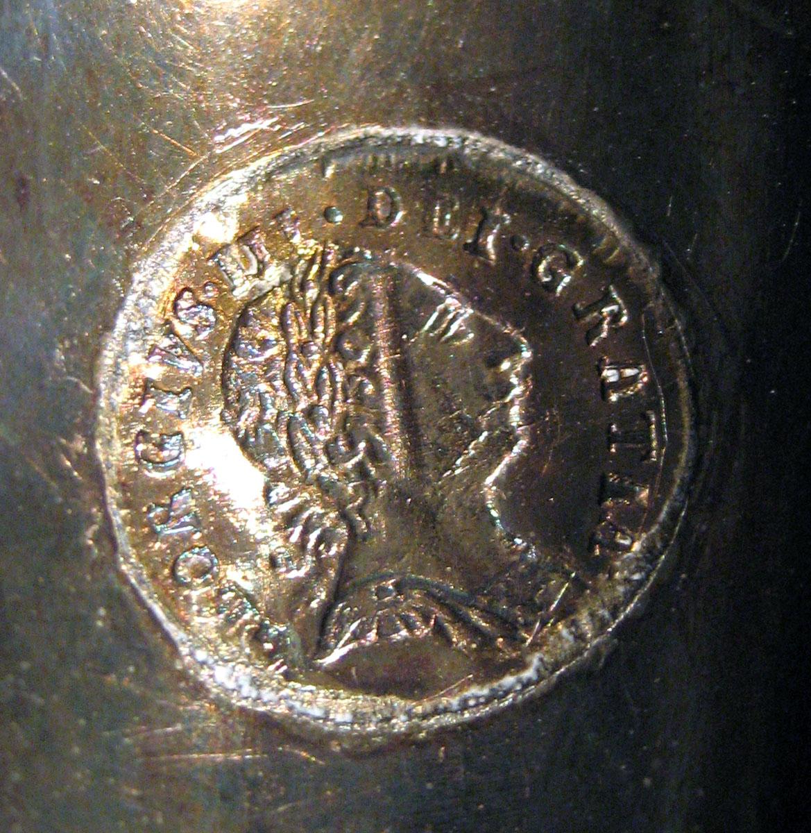 1972.0214 Silver Spoon decoration upper surface