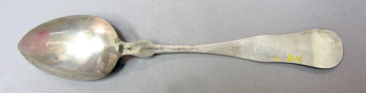 1972.0216 Silver Spoon underside