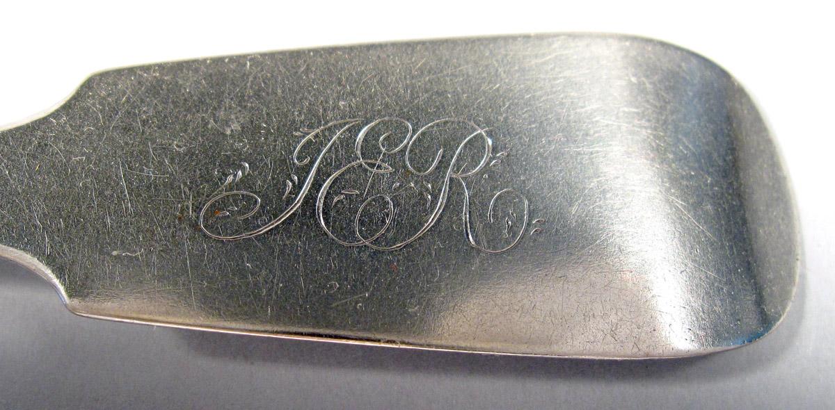 1972.0218 Silver Spoon engraving