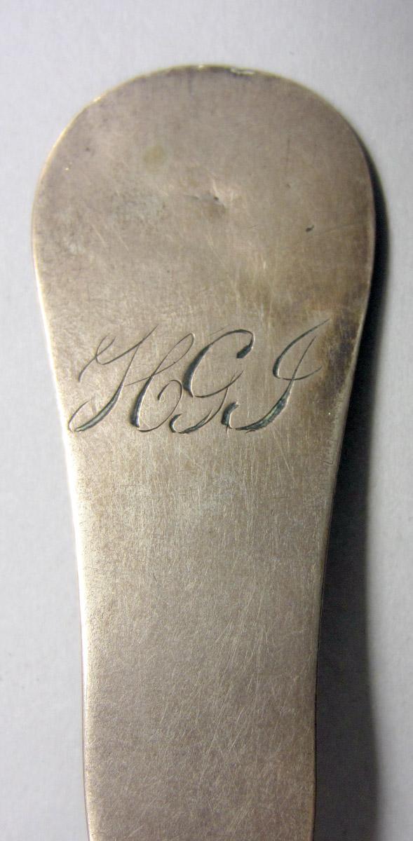 1972.0220 Silver Spoon engraving