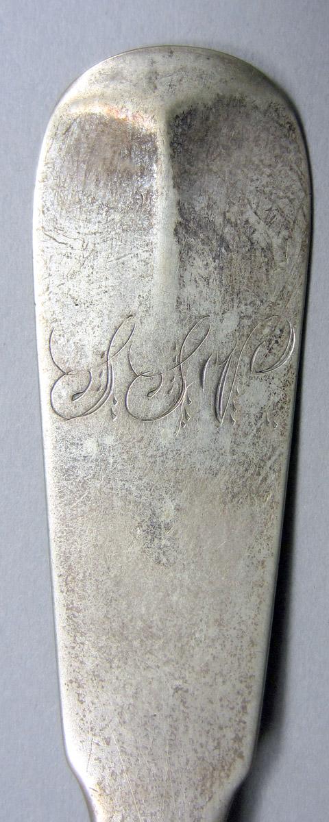 1972.0222 Silver Ladle engraving