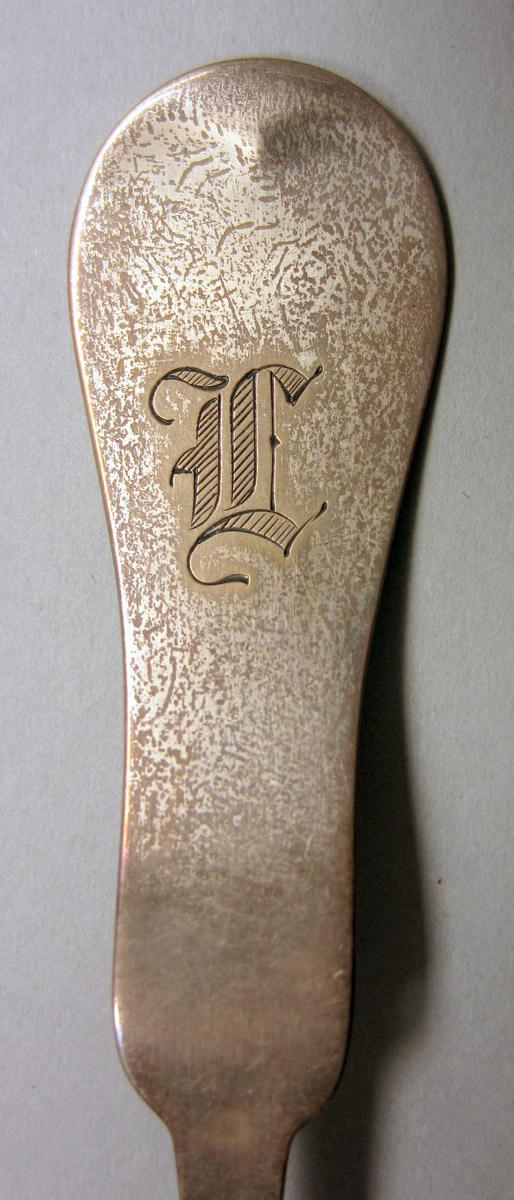 1972.0223 Silver Ladle engraving