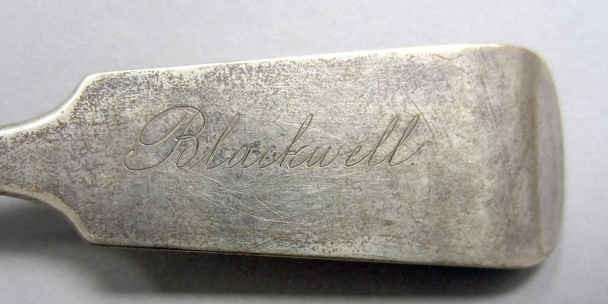 1972.0224 Silver Ladle engraving
