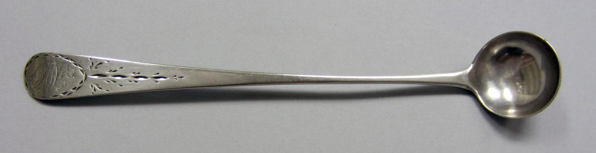 1972.0225 Silver Ladle upper surface