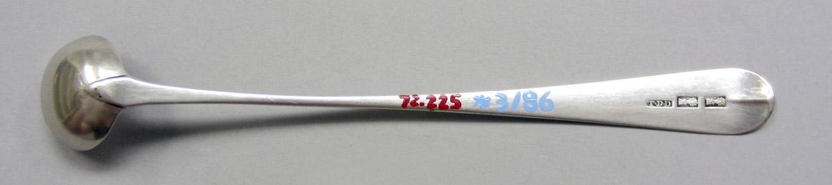 1972.0225 Silver Ladle underside