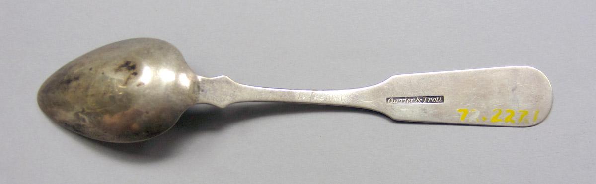 1972.0227.001 Silver Spoon underside