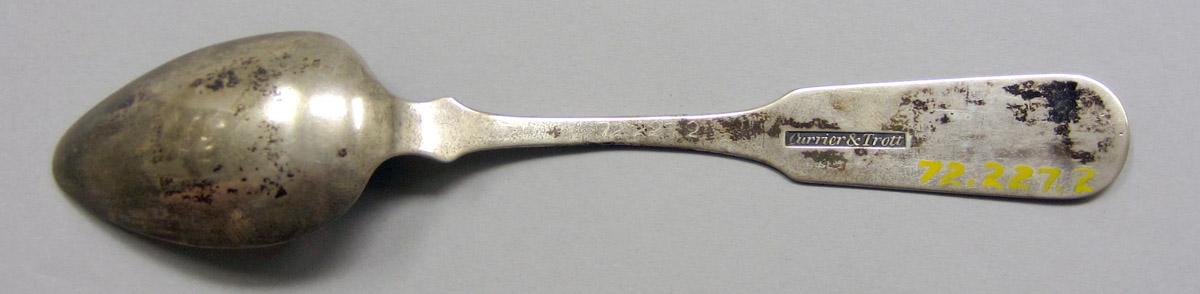 1972.0227.002 Silver Spoon underside