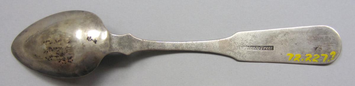 1972.0227.003 Silver Spoon underside