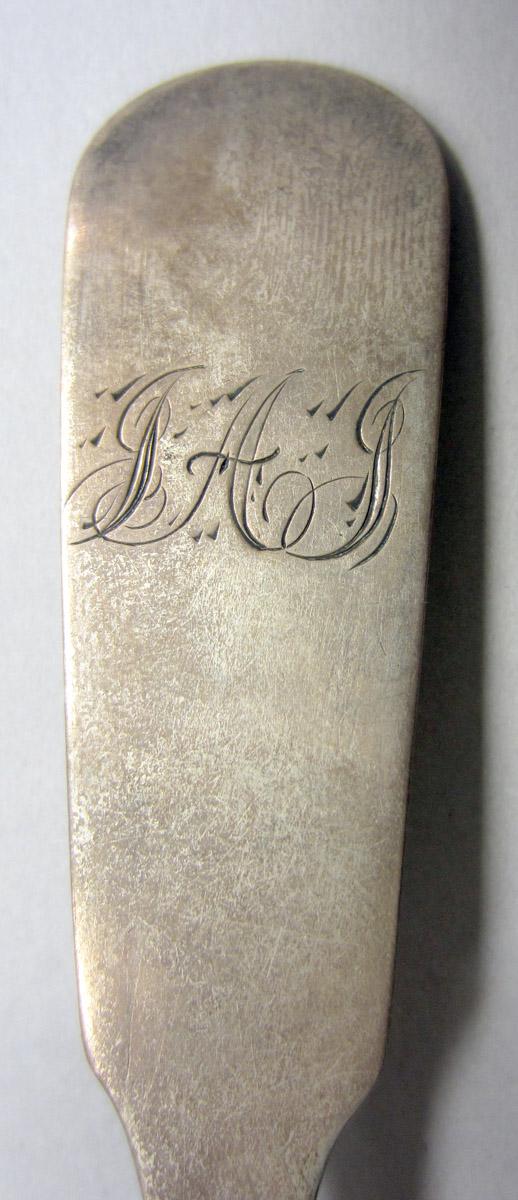 1972.0227.003 Silver Spoon engraving