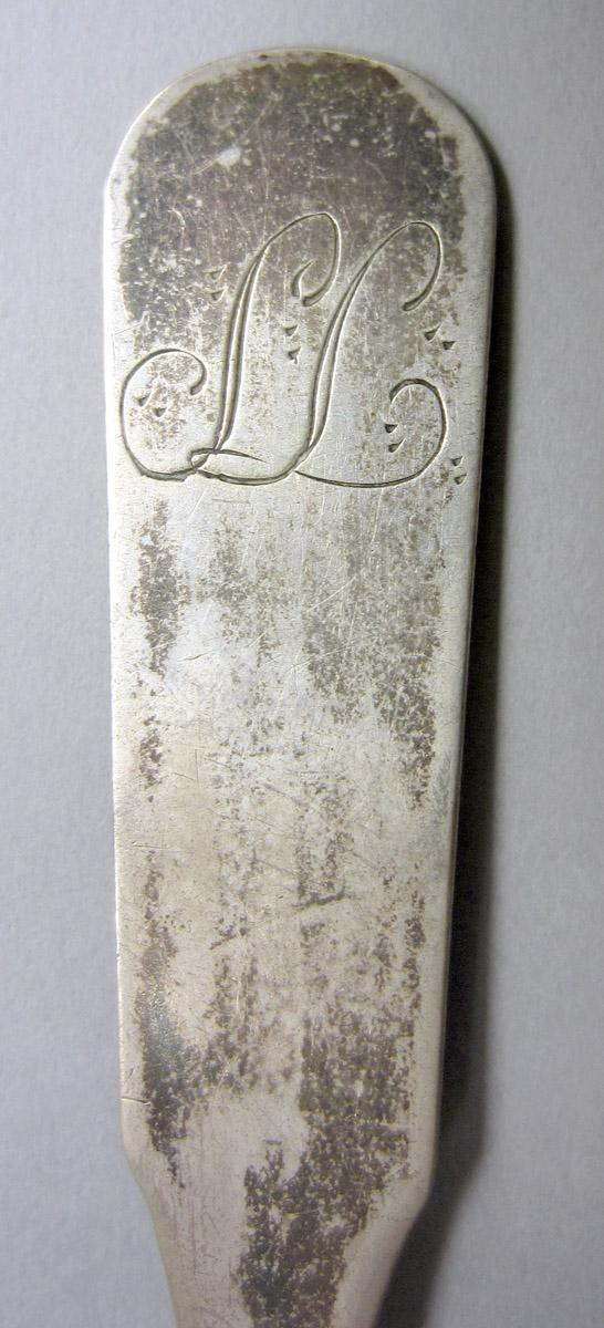 1972.0228.001 Silver Spoon engraving