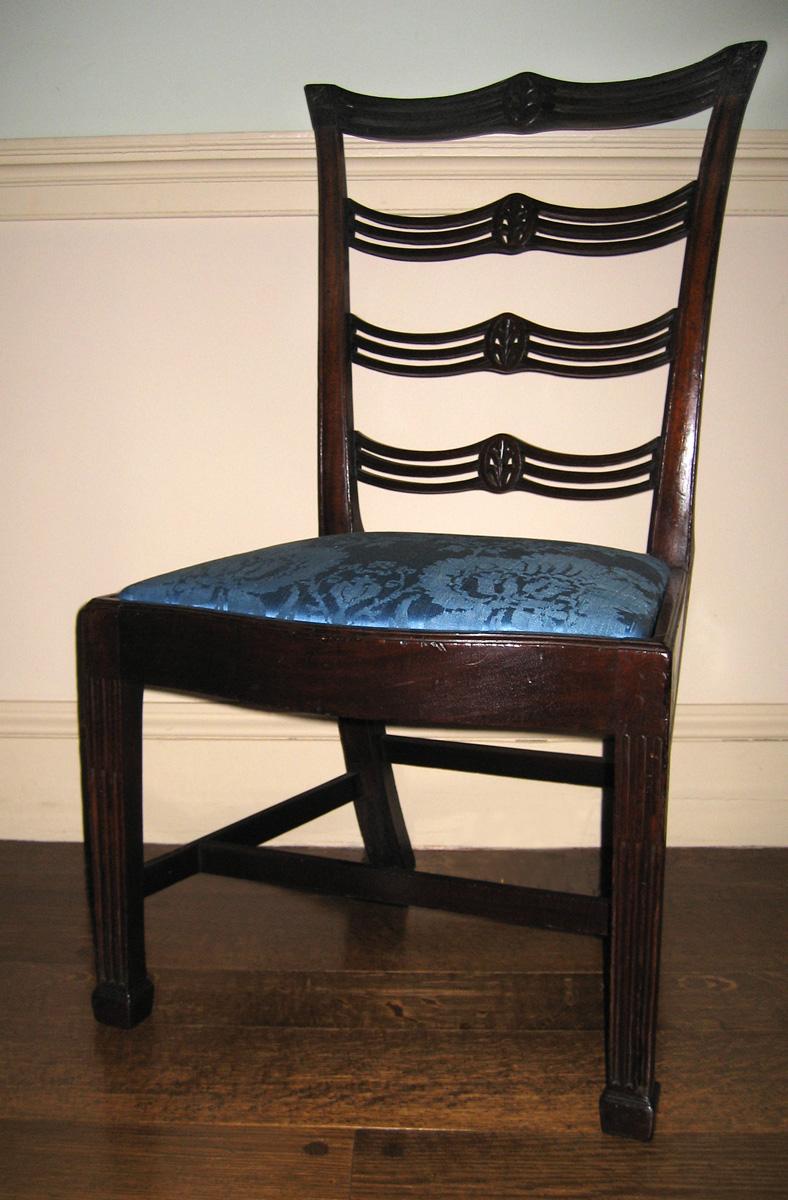 1957.0871.001 Chair and 1969.5486.001 slip seat view 1