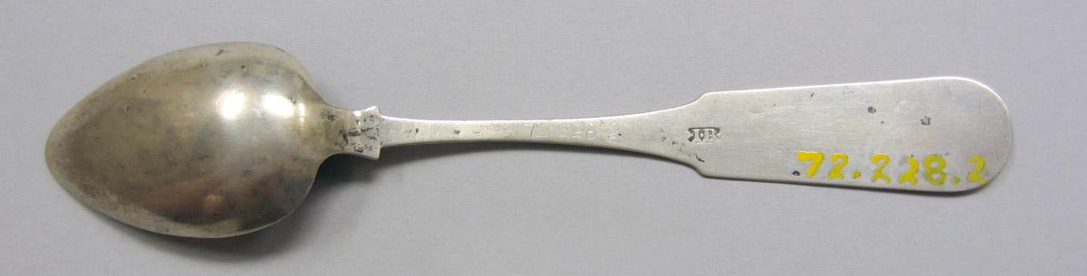 1972.0228.002 Silver Spoon underside