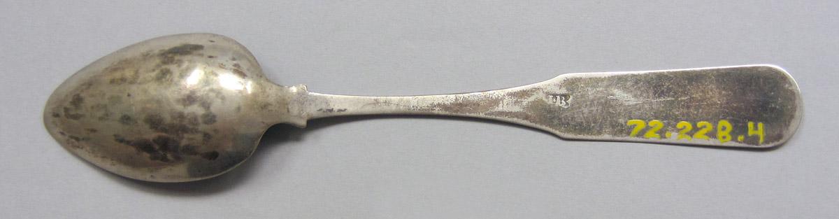 1972.0228.004 Silver Spoon underside