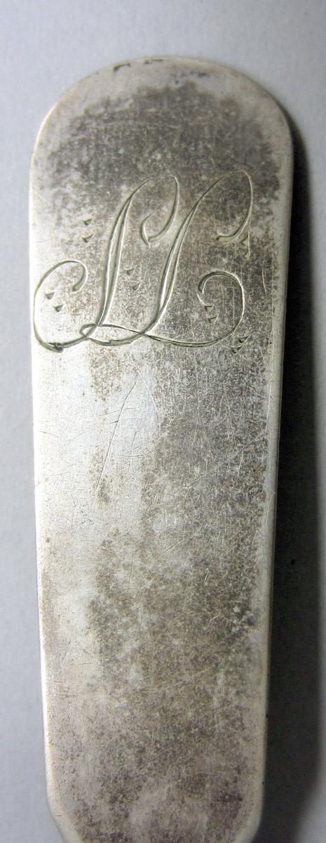 1972.0228.004 Silver Spoon engraving