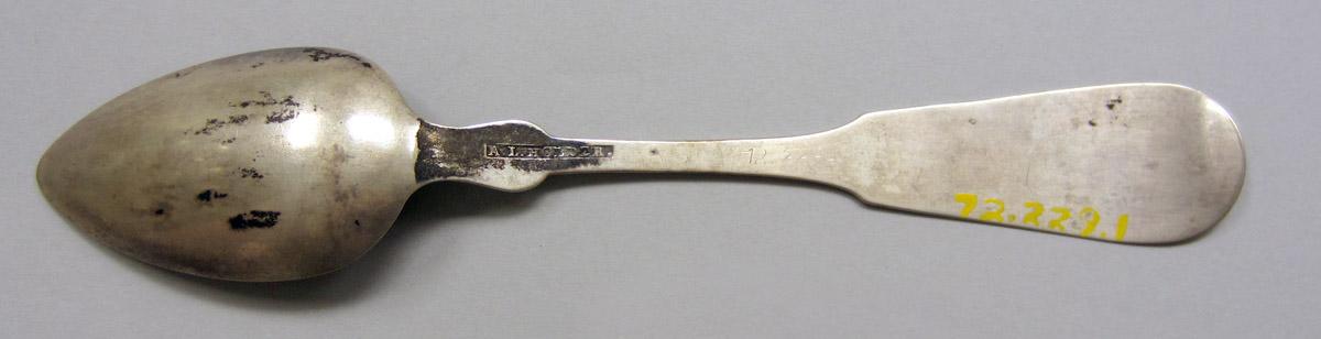 1972.0229.001 Silver Spoon underside