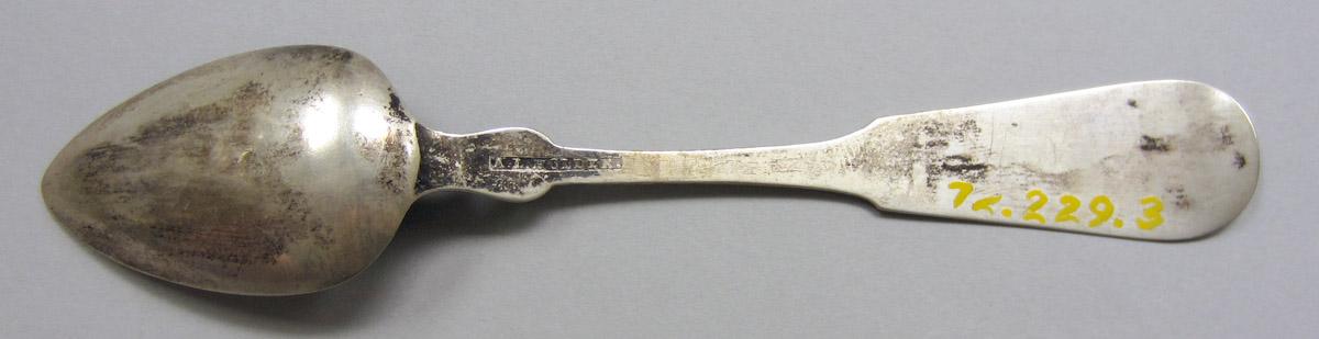 1972.0229.003 Silver Spoon underside