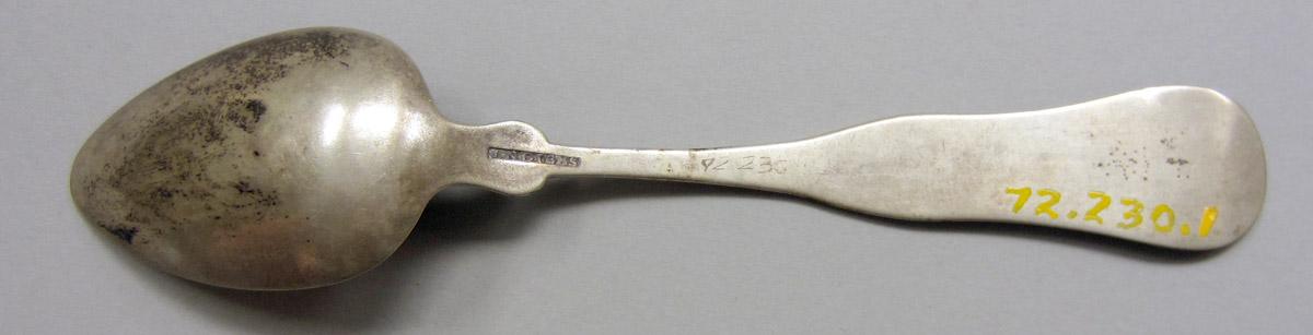1972.0230.001 Silver Spoon underside