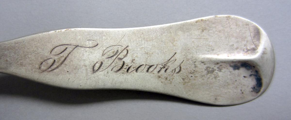 1972.0230.001 Silver Spoon engraving