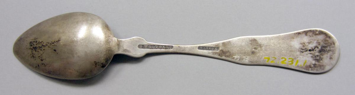 1972.0231.001 Silver Spoon underside