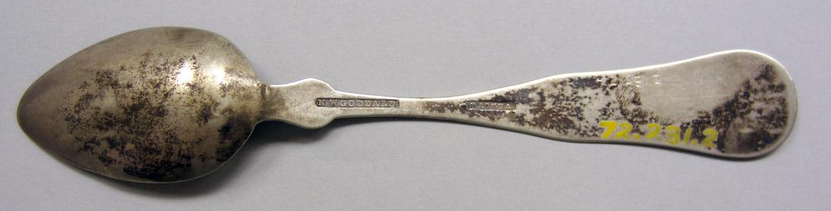 1972.0231.002 Silver Spoon underside