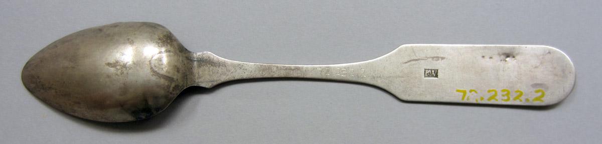 1972.0232.002 Silver Spoon underside