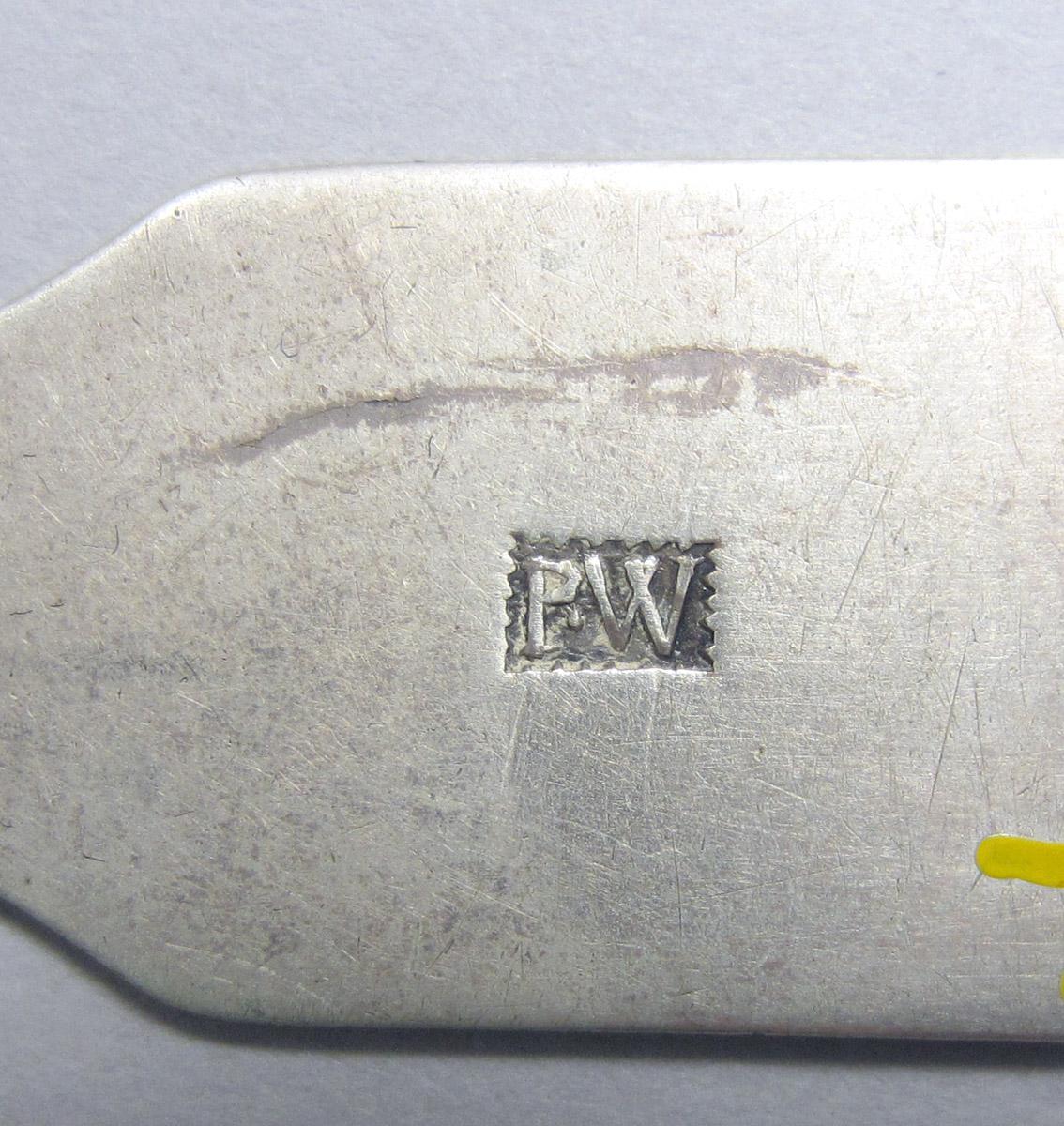 1972.0232.002 Silver Spoon mark