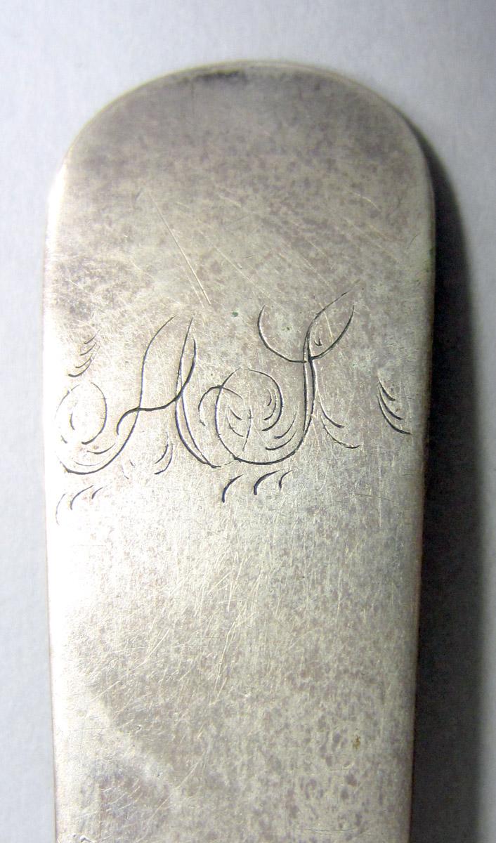 1972.0233 Silver Spoon engraving