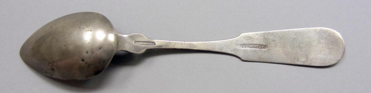1972.0234 Silver Spoon underside