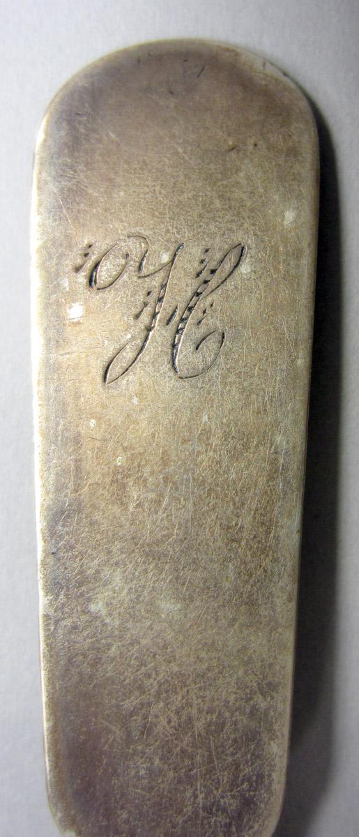 1972.0235 Silver Spoon engraving