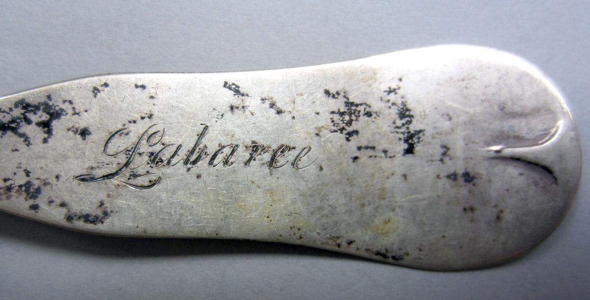 1972.0236 Silver Spoon engraving