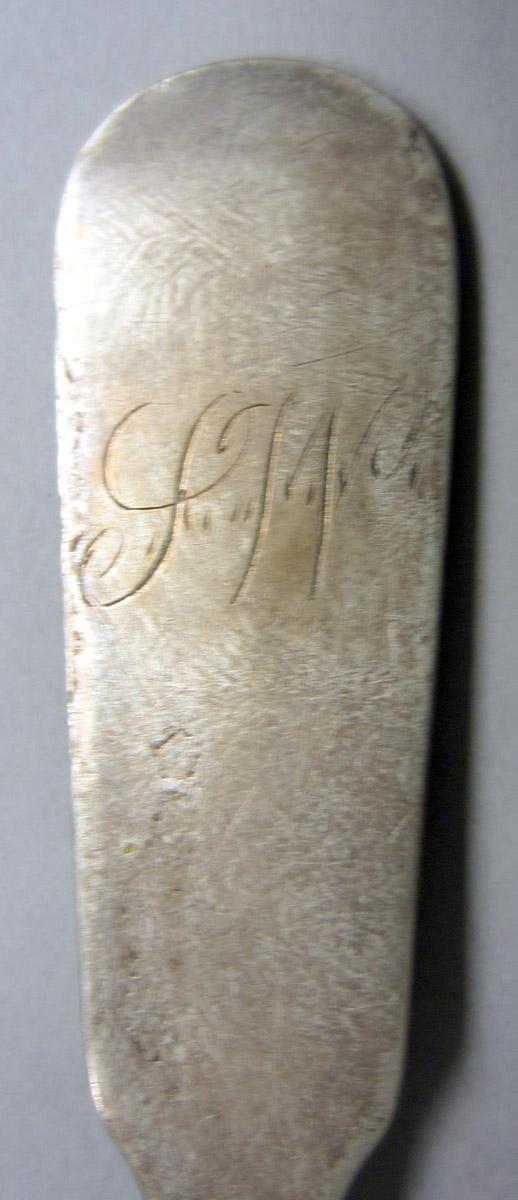 1972.0237 Silver Spoon engraving