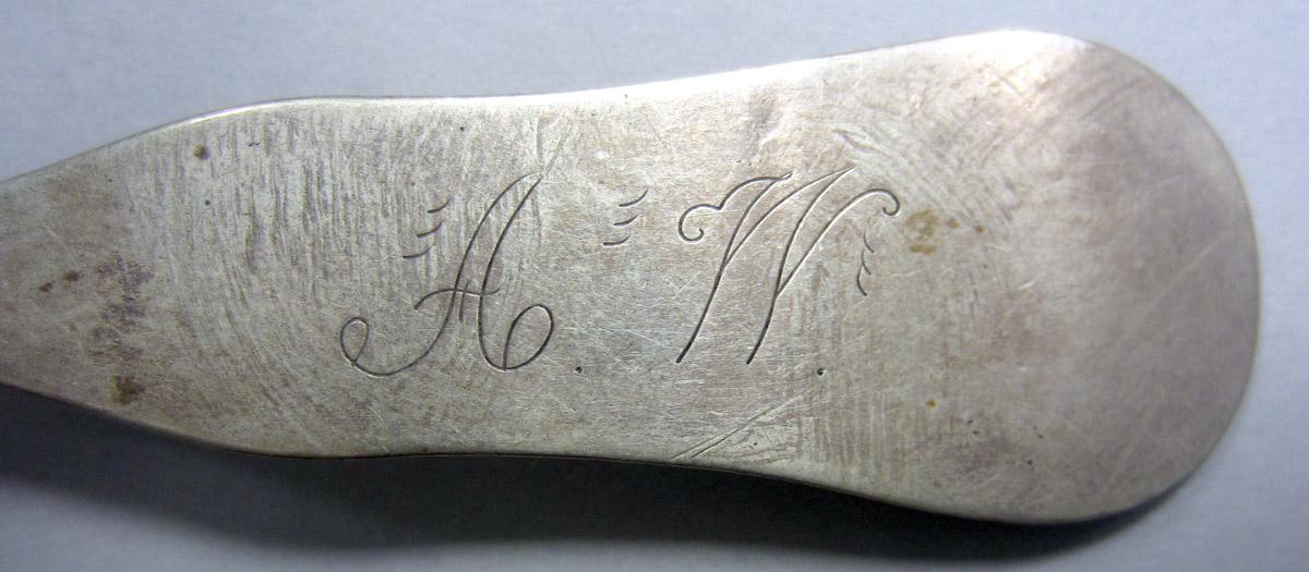 1972.0238 Silver Spoon engraving