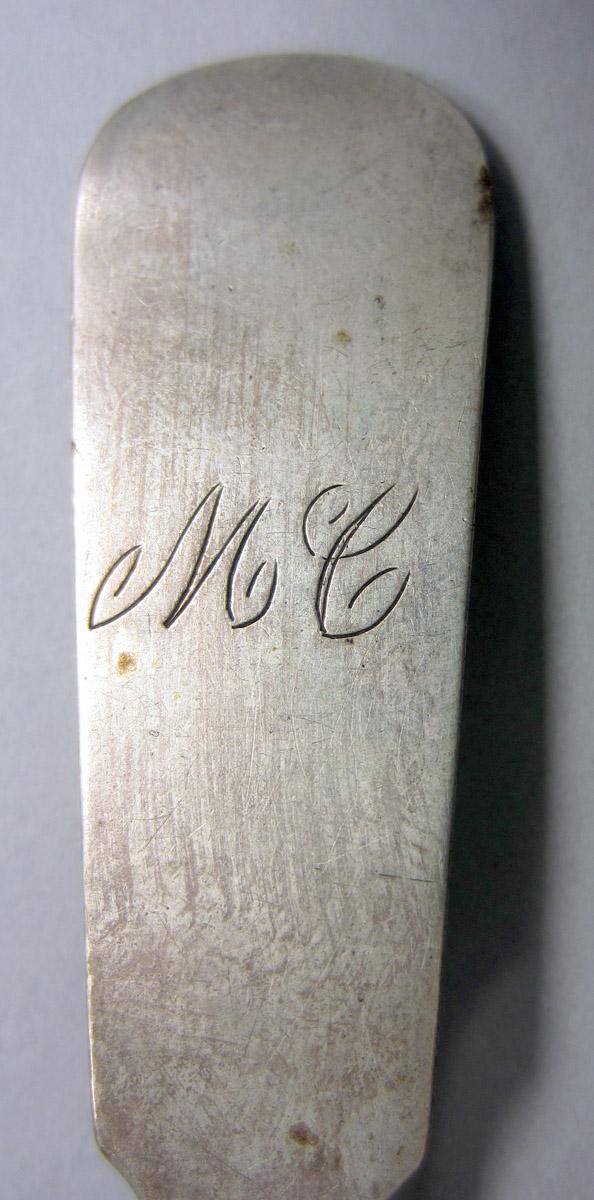 1972.0239 Silver Spoon engraving