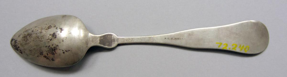 1972.0240 Silver Spoon underside