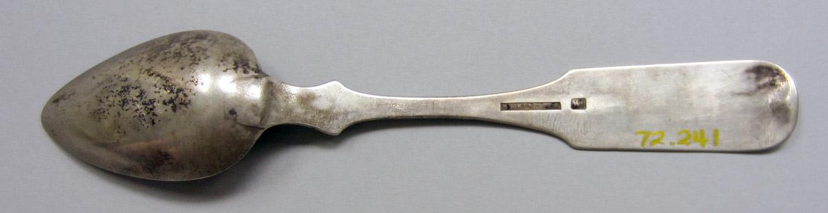 1972.0241 Silver Spoon underside