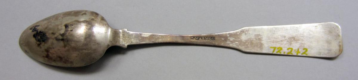 1972.0242 Silver Spoon underside