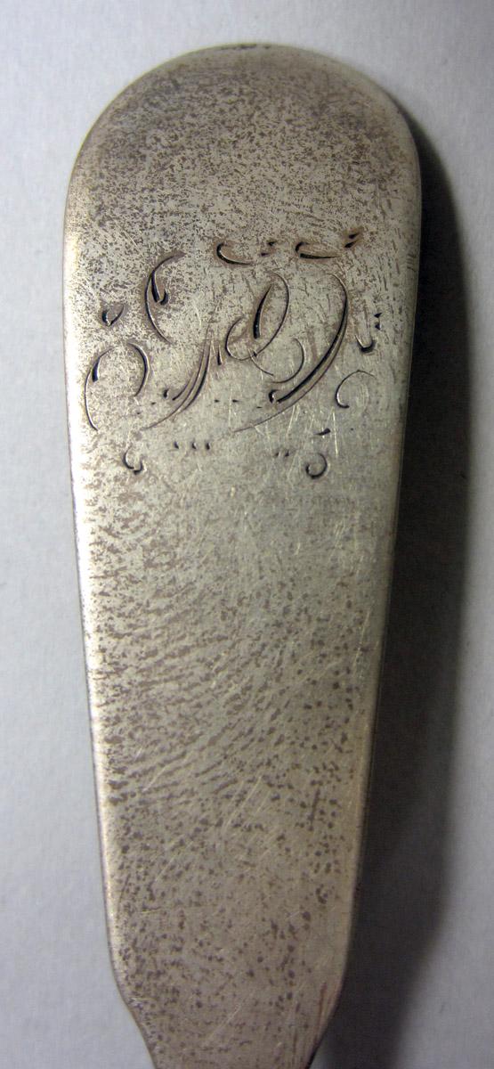 1972.0244 Silver Spoon engraving