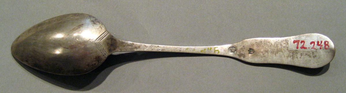 1972.0248 Silver Spoon underside