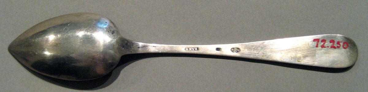 1972.0250 Silver Spoon underside