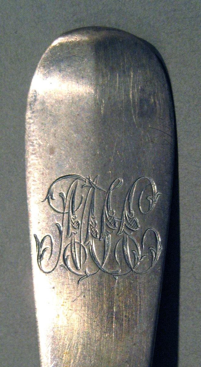 1972.0250 Silver Spoon engraving