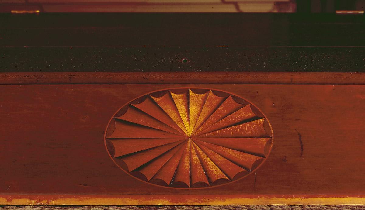 1957.0875 Desk, detail 2