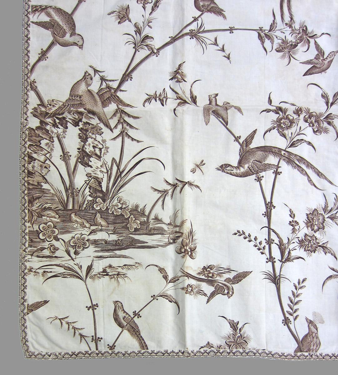 1972.0278.002 textile, printed detail 1