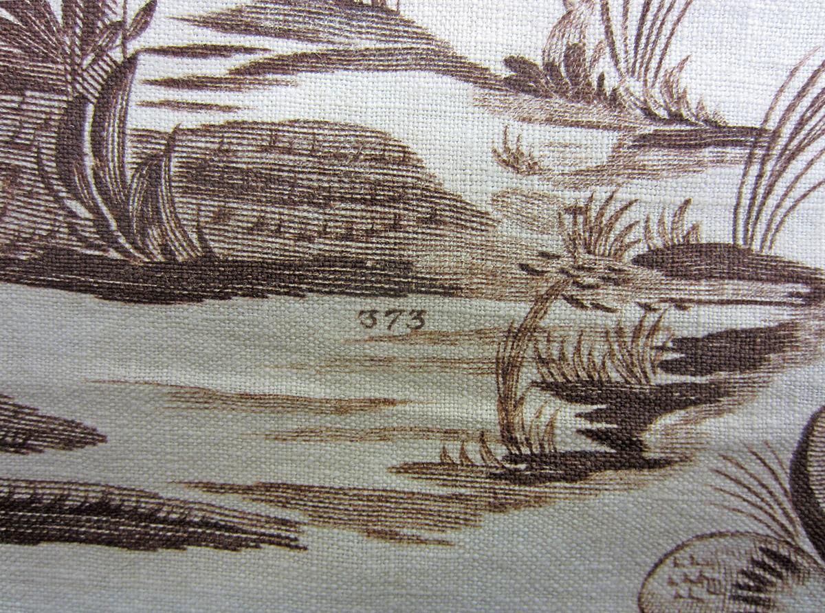1972.0278.003 textile, printed detail