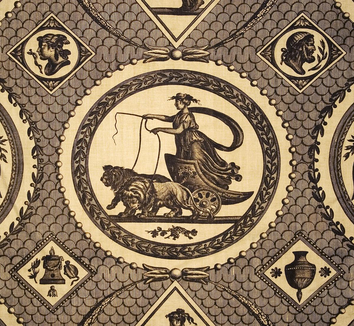 1969.8532 Slip Cover, Pattern Detail 4