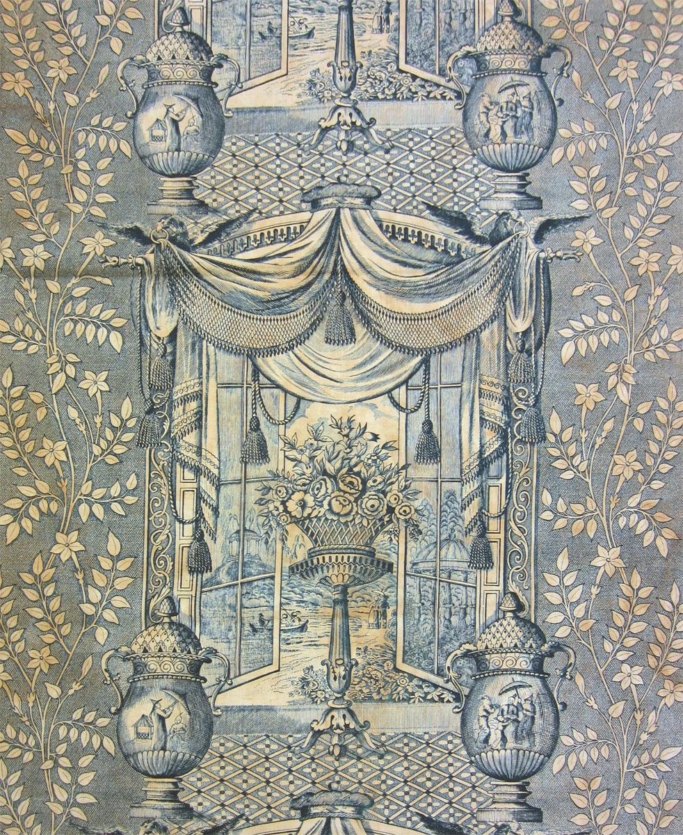 1972.0284.001 textile, printed design repeat