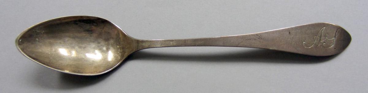 1972.0286.001 Silver Spoon upper surface