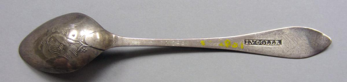 1972.0286.001 Silver Spoon underside
